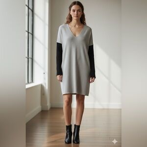 Malene Birger sweater dress gray women’s size large